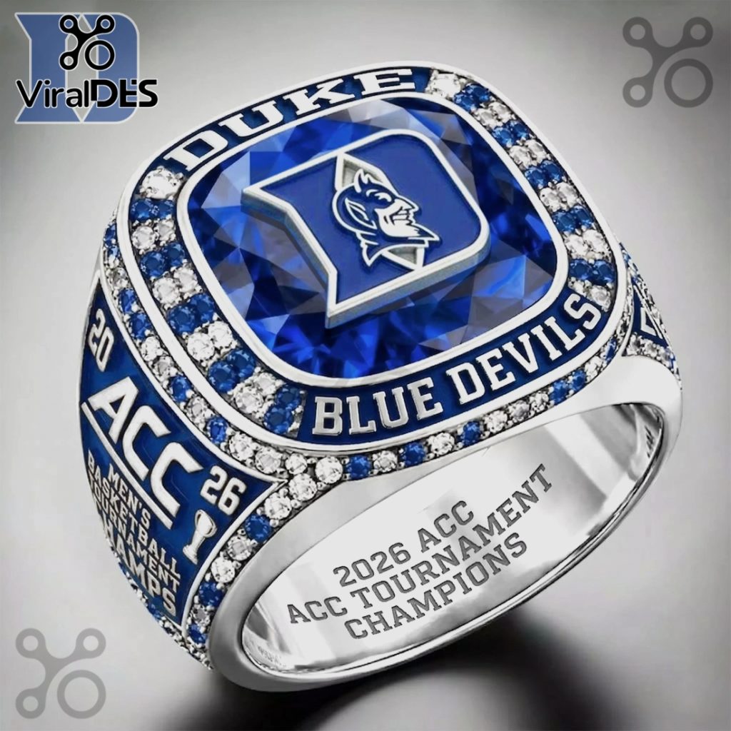Duke Blue Devils 2026 ACC Tournament Champions Commemorative Ring