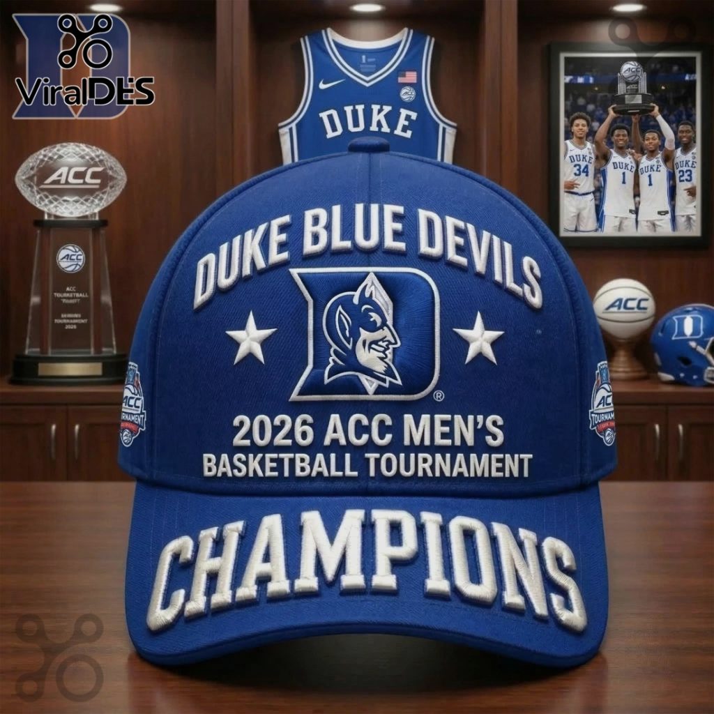 Duke Blue Devils ACC Tournament Champions 2026 Commemorative Cap