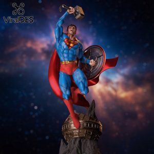 Superman Thor Action Figure – Premium Collectible Resin Statue