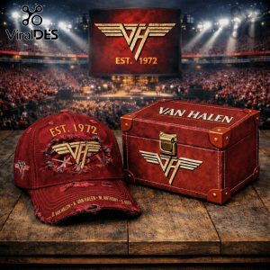 Van Halen EST 1972 Distressed Vintage Style Baseball Cap