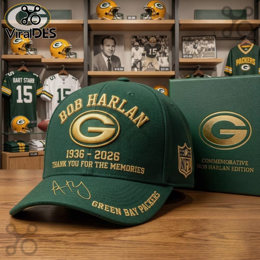 Green Bay Packers Bob Harlan Commemorative Edition Limited Hat