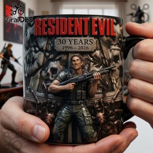 Resident Evil 30th Anniversary Premium Sculpted Collectible Mug