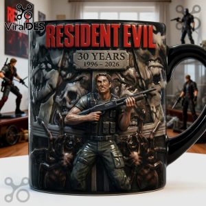 Resident Evil 30th Anniversary Premium Sculpted Collectible Mug