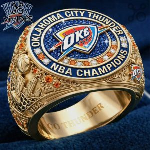 Oklahoma City Thunder NBA Champions Ring – Limited Edition Commemorative Ring