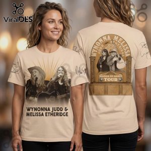 Wynonna Judd Melissa Etheridge Raised on Radio Tour Concert T-Shirt