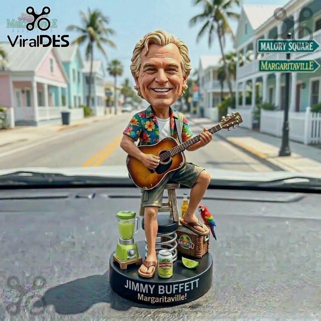 Jimmy Buffett Margaritaville Commemorative Collectible Bobblehead Figure