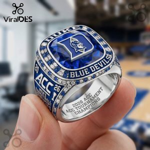 Duke Blue Devils 2026 ACC Tournament Champions Commemorative Ring