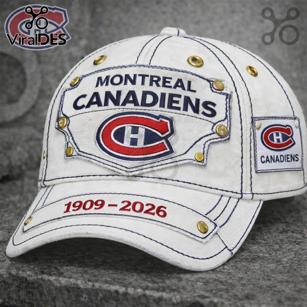Montreal Canadiens 1909-2026 Commemorative Embroidered Baseball Cap
