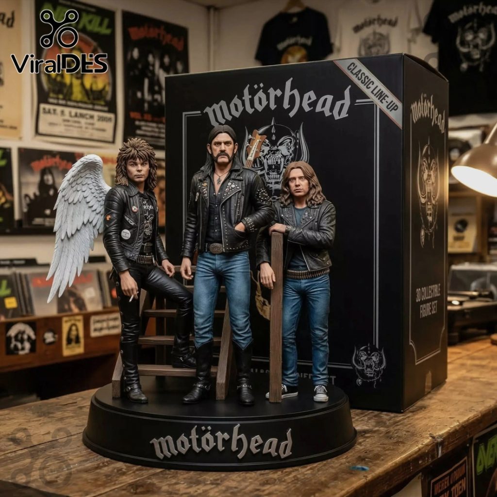Motörhead Classic Line-Up 3D Collectible Figure Set