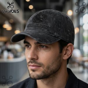 Collingwood Magpies 1892 Embroidered Vintage Cotton Baseball Cap