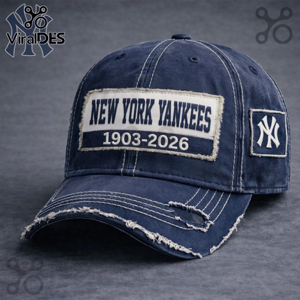 New York Yankees 1903-2026 Commemorative Vintage Distressed Baseball Cap