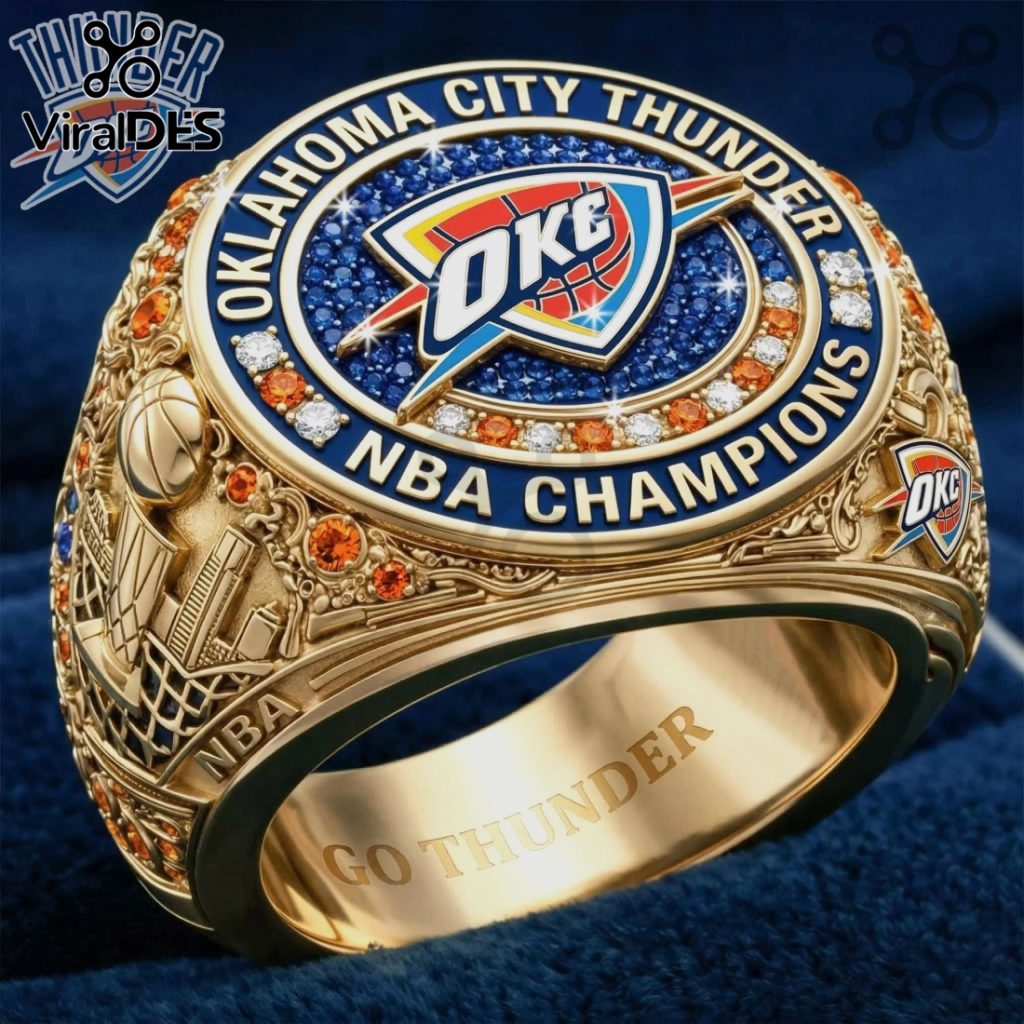 Oklahoma City Thunder NBA Champions Ring – Limited Edition Commemorative Ring