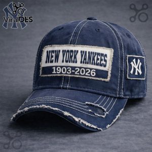 New York Yankees 1903-2026 Commemorative Vintage Distressed Baseball Cap