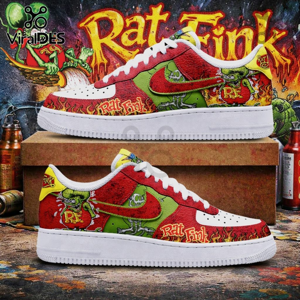 Rat Fink Premium Ed Roth Inspired Custom Air Force 1 Shoes
