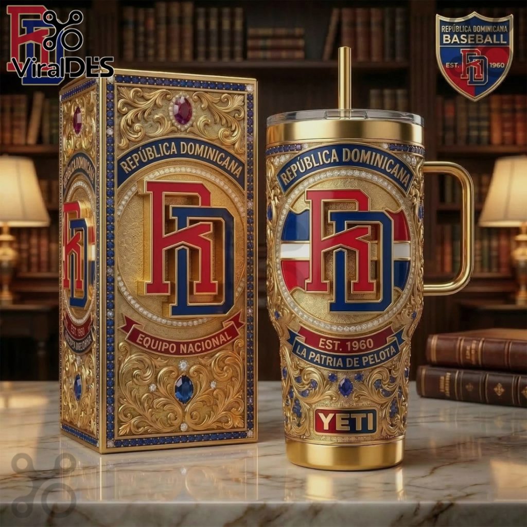 República Dominicana Baseball 1960 Yeti Tumbler