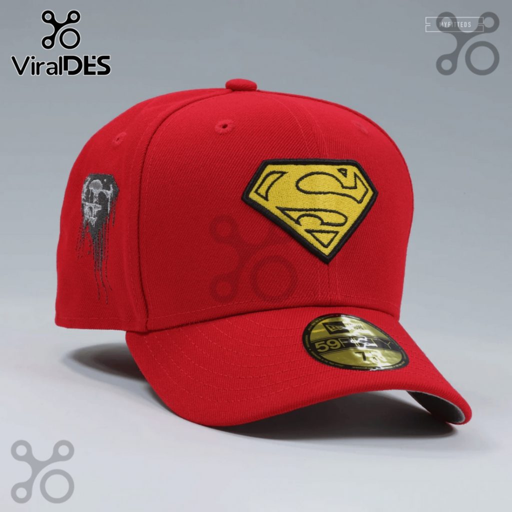 Superman Red Emblem 59FIFTY Fitted New Era Hat