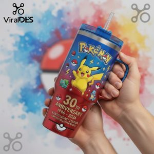 Pokémon 30th Anniversary Kanto Legacy Limited Edition Collector’s Series Tumbler