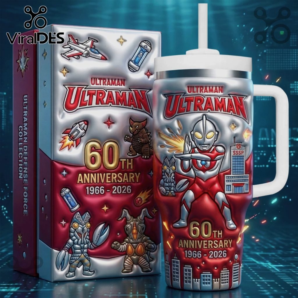 Ultraman 60th Anniversary Personalized Commemorative Stainless Steel Tumbler