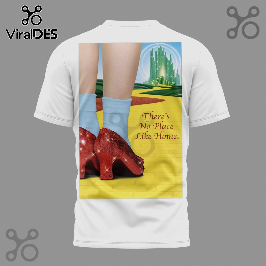 Wizard of Oz Graphic T-Shirt, Movie Scene Art, Dorothy & Friends Tee Wizard of Oz Graphic T-Shirt, Movie Scene Art, Dorothy & Friends Tee