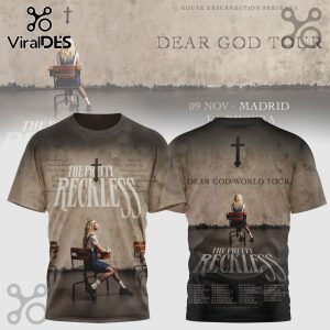 The Pretty Reckless Dear God Tour Graphic Premium T-Shirt