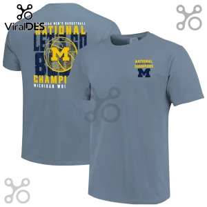 Michigan Wolverines 2026 NCAA Basketball Champions Commemorative Graphic T-Shirt