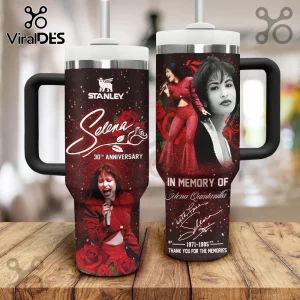 Selena Quintanilla 30th Anniversary Commemorative Tribute Stanley Tumbler