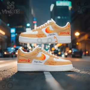 Karol G Nos Vamos de Tour Personalized Air Force 1 Sneakers