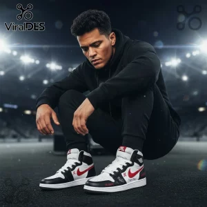 Bruno Mars The Romantic Tour Limited Edition High-Top Sneakers
