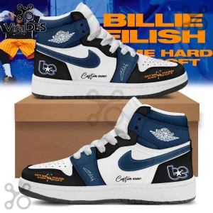 Billie Eilish Hit Me Hard and Soft Personalized High-Top Sneakers