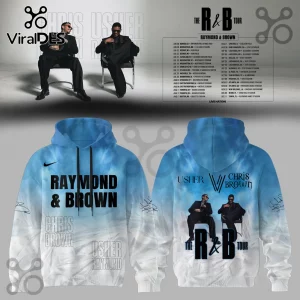 Usher Chris Brown R&B Tour Raymond & Brown Hoodie