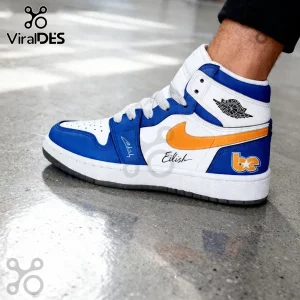 Billie Eilish Hit Me Hard and Soft Tour Air Jordan 1 High-Top Sneakers