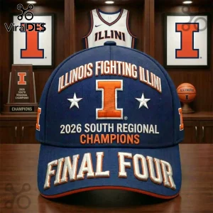 Illinois Fighting Illini 2026 Final Four Regional Champions Baseball Cap