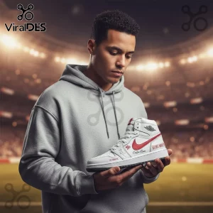 Bruno Mars The Romantic Tour Limited Edition Air Jordan 1 Sneakers