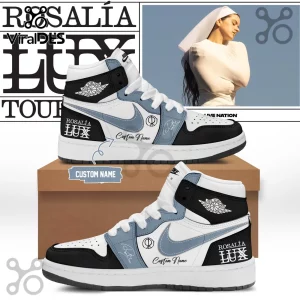 Rosalía LUX Tour Limited Edition Signature Custom High-Top Sneakers