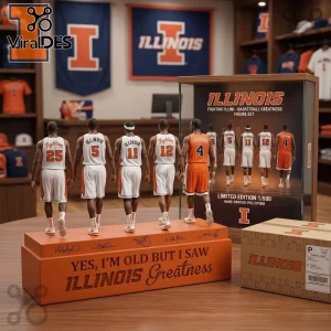 Illinois Fighting Illini Basketball Greatness Limited Edition Figure Set