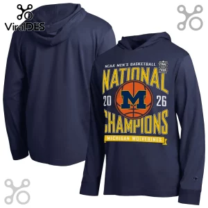 Michigan Wolverines 2026 NCAA Basketball National Champions Hoodie