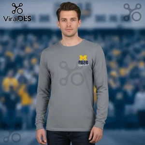 Michigan Wolverines 2026 NCAA Men’s Basketball National Champions Long-Sleeve T-Shirt