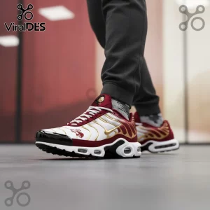 Selena Quintanilla Commemorative Red Rose Custom Air Max Plus Sneakers