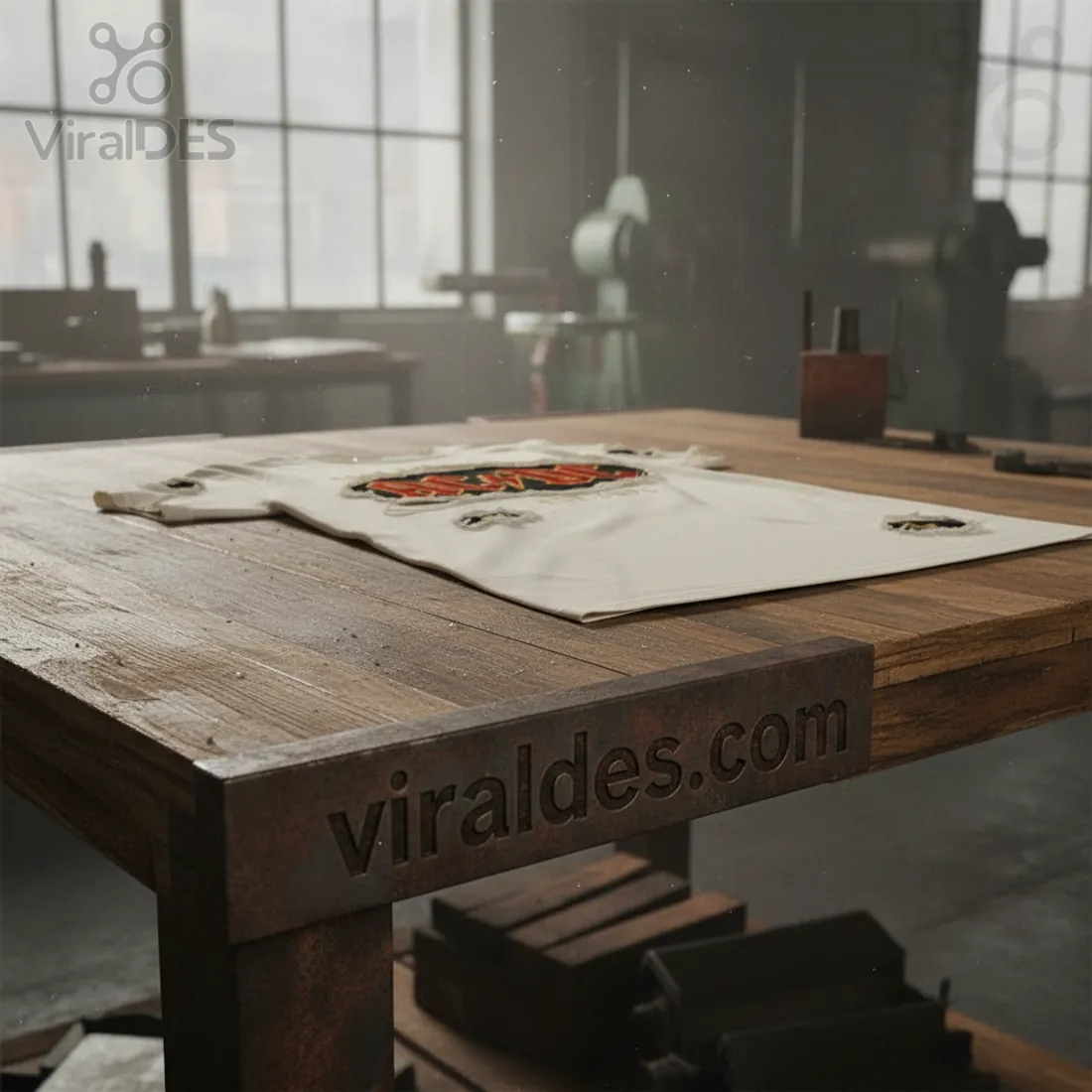 AC/DC 53rd Anniversary Vintage Distressed Embroidered Rock Band T-Shirt