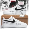 Bruno Mars The Romantic Tour Signature Custom Air Force 1 Sneakers
