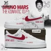 Bruno Mars The Romantic Tour Limited Edition AIir Force 1 Sneakers