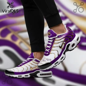 Selena Quintanilla Tribute Purple & Gold Commemorative Custom Air Max Sneakers