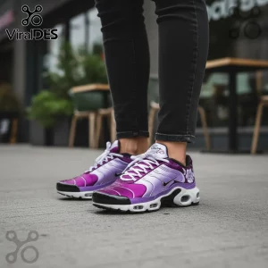 Selena Quintanilla Purple Rose Tribute Custom Air Max Plus TN Sneakers