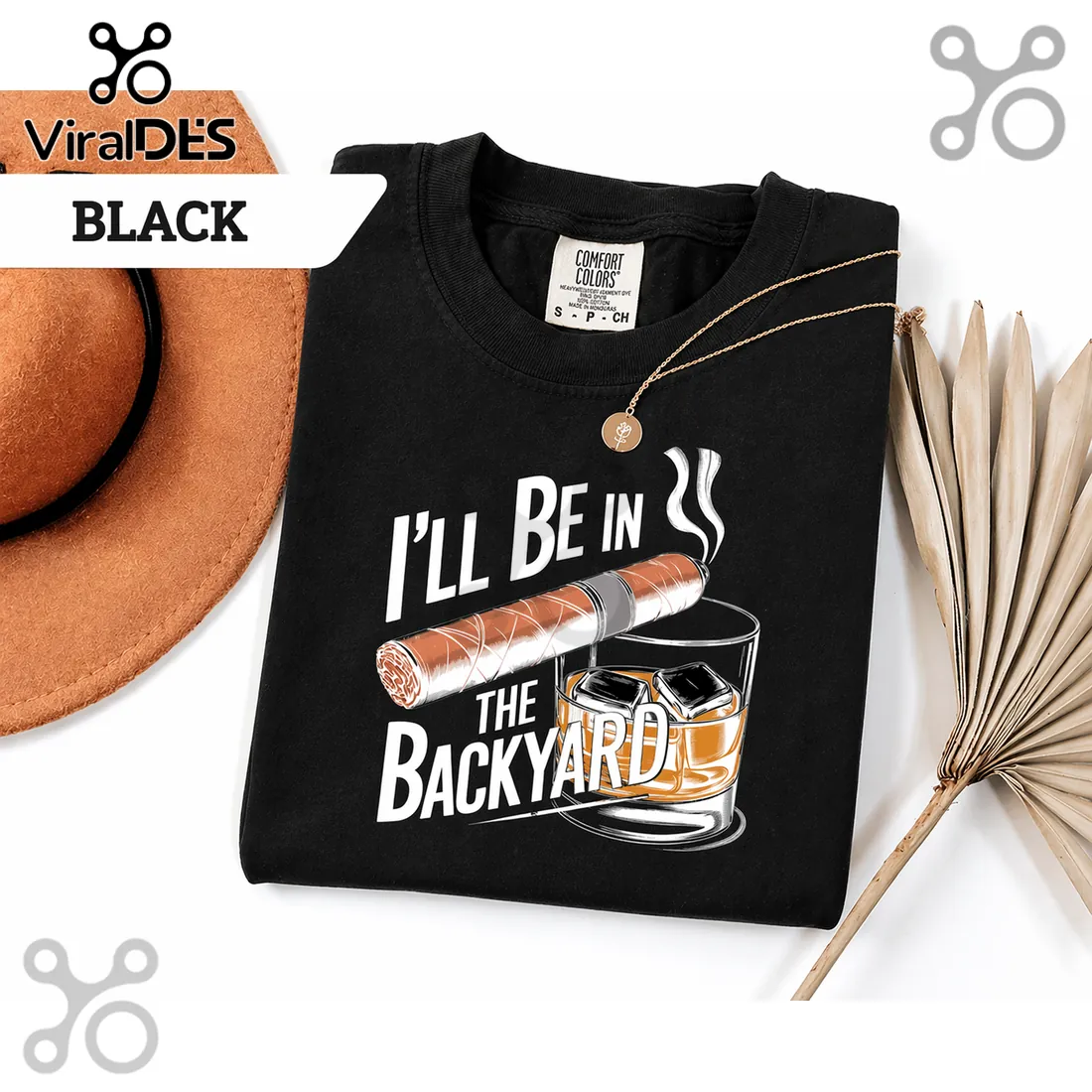 Funny Dad Cigar Whiskey Backyard Men’s Relaxing Graphic T-Shirt Funny Dad Cigar Whiskey Backyard Men’s Relaxing Graphic T-Shirt