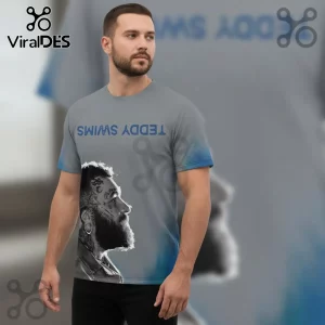 Teddy Swims The Ugly Tour 2026 Concert Fan Merch Portrait T-Shirt