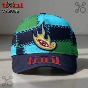 TOOL Band Eye Flame Patchwork Classic Baseball Cap