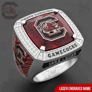 South Carolina Gamecocks Personalized 1892-2026 Custom Engraved Ring
