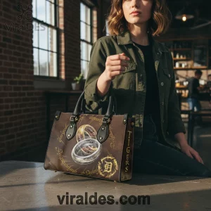 Lord of the Rings Detroit Tigers One Ring Elvish Script Handbag