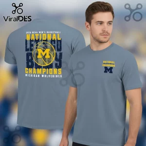 Michigan Wolverines 2026 NCAA Basketball Champions Commemorative Graphic T-Shirt