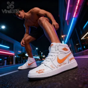 Karol G Nos Vamos de Tour Limited Edition Custom High-Top Sneakers